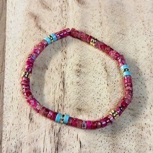 Genuine Red Emperor Stone Bracelet